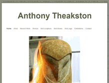 Tablet Screenshot of anthonytheakstonceramics.co.uk